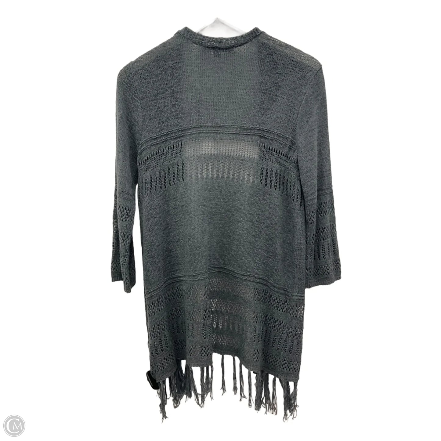 Cardigan By Apt 9 In Grey, Size: S