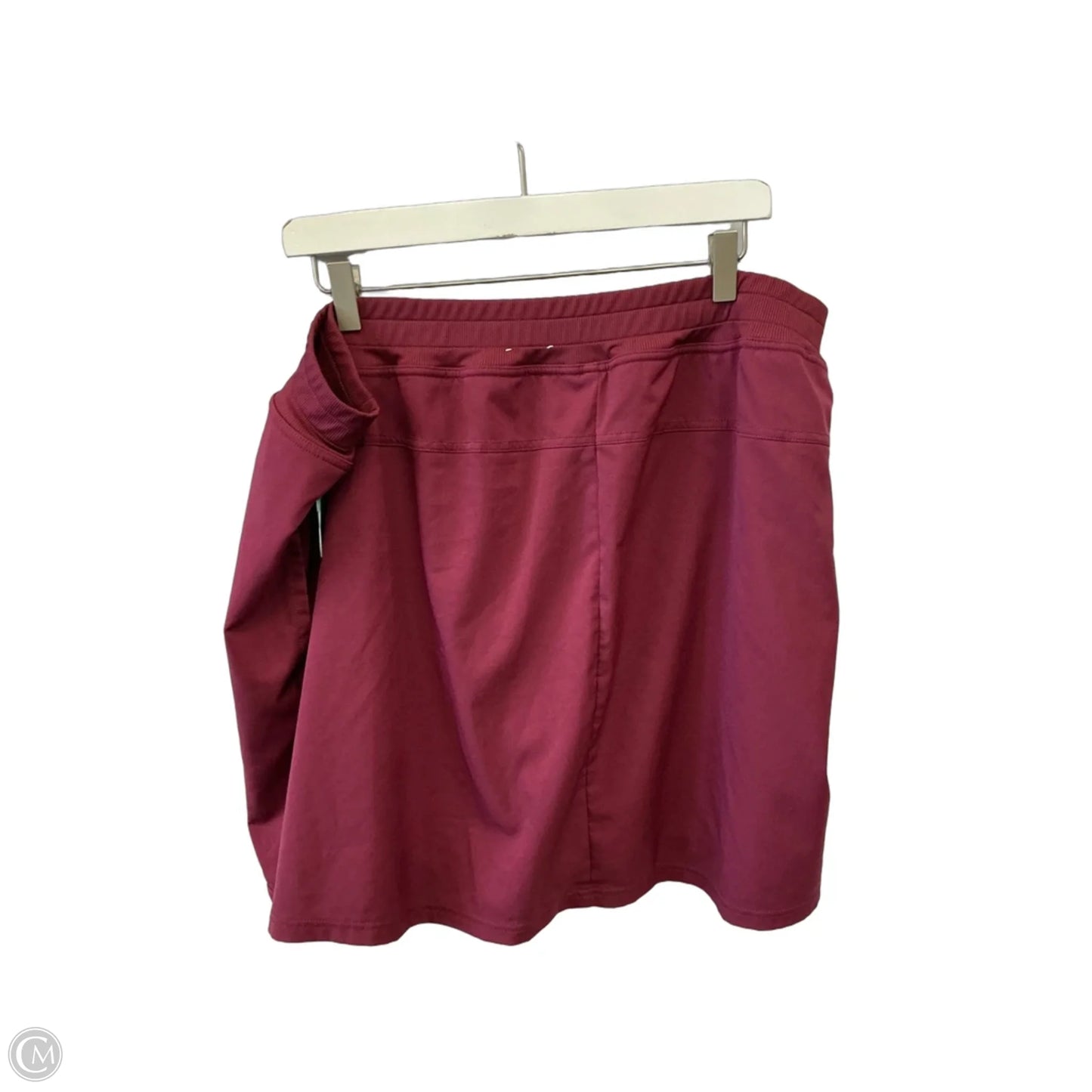 Athletic Skort By St Johns Bay In Maroon, Size: 2x