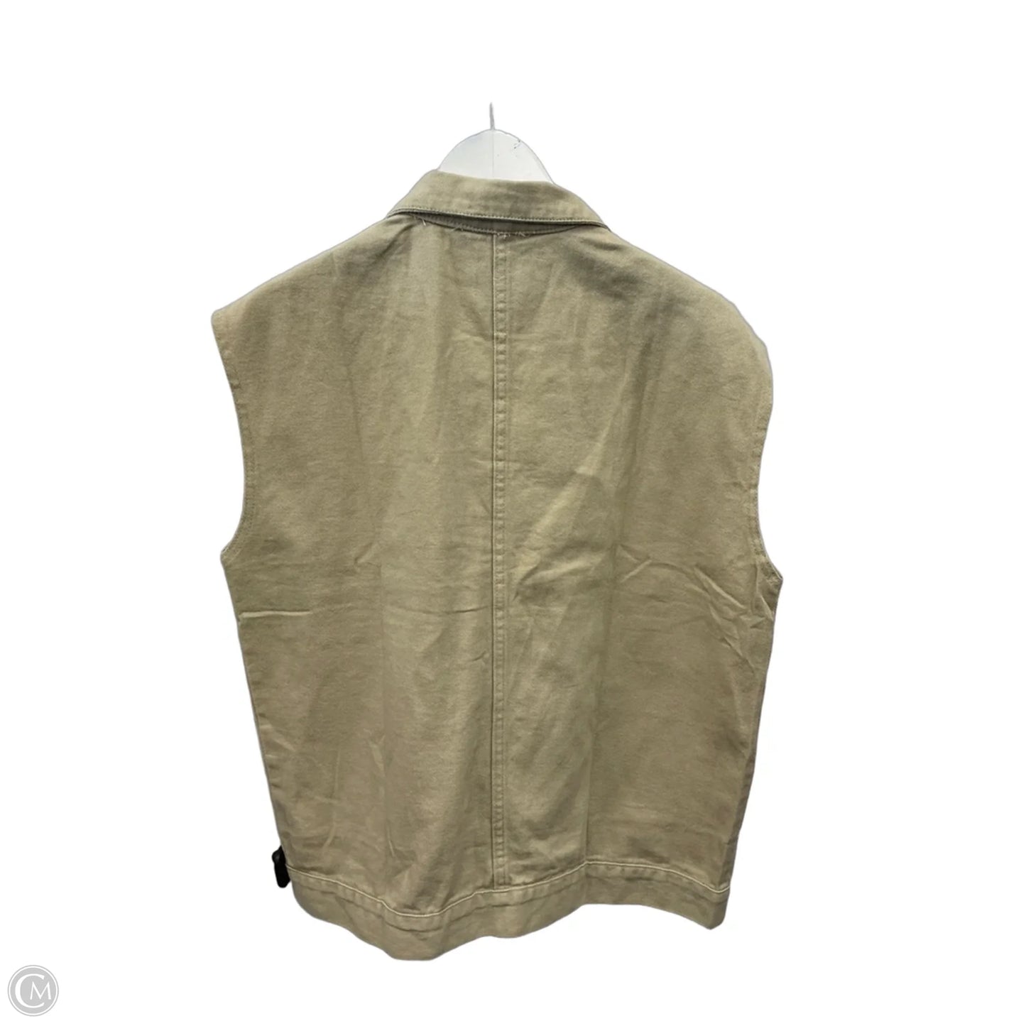 Vest Other By Clothes Mentor In Beige, Size: S