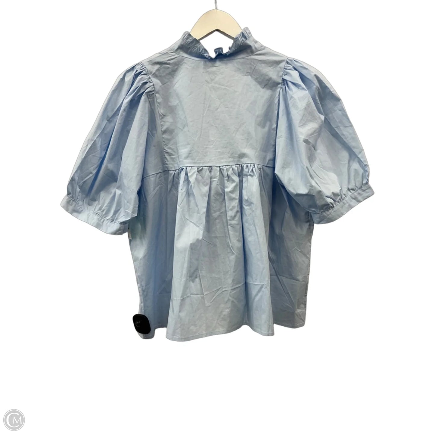 Top Short Sleeve By Clothes Mentor In Blue, Size: S