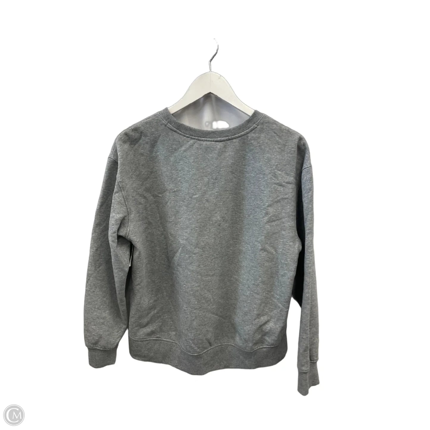 Sweatshirt Crewneck By Athletic Works In Grey, Size: S