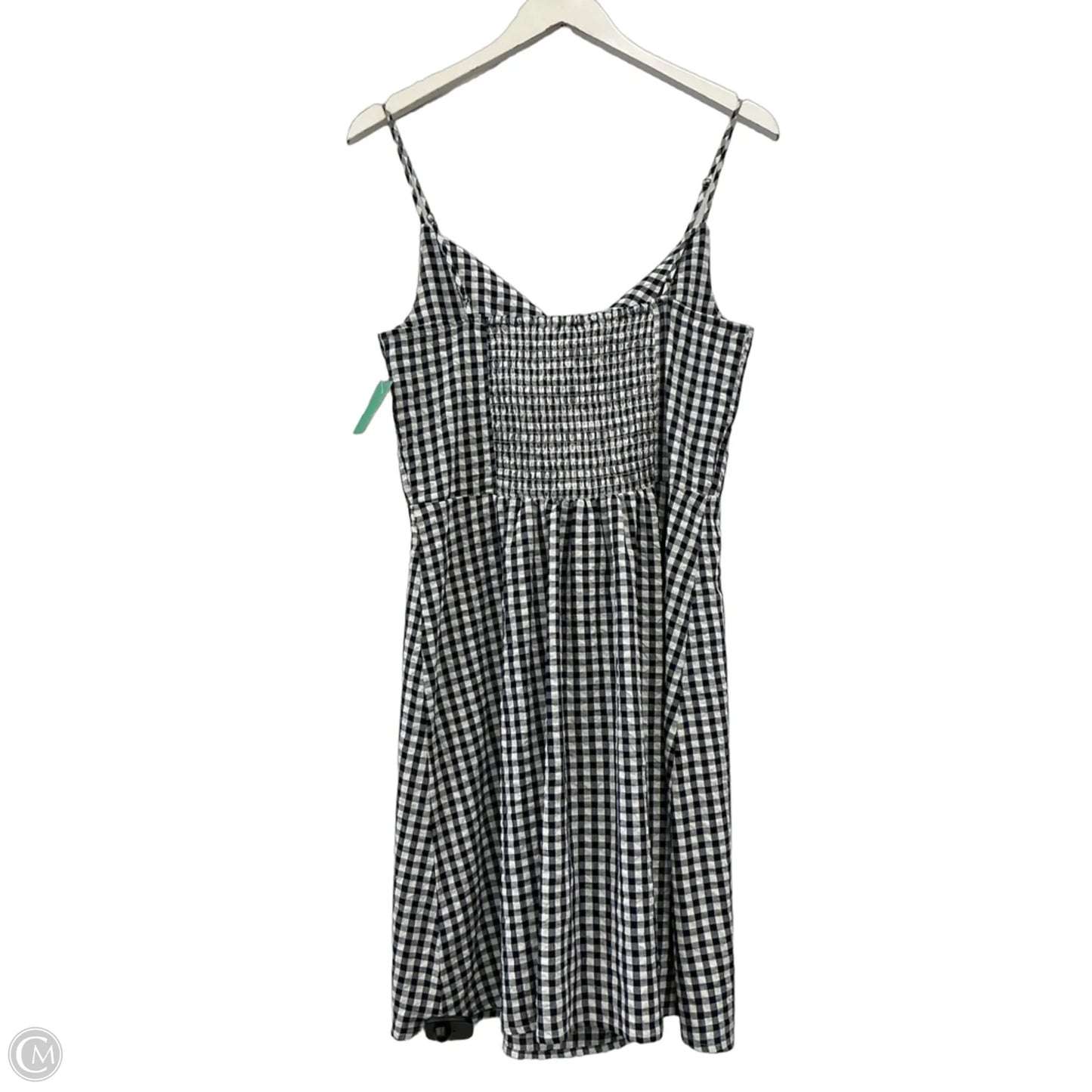 Dress Casual Short By Loft In Blue & White, Size: S
