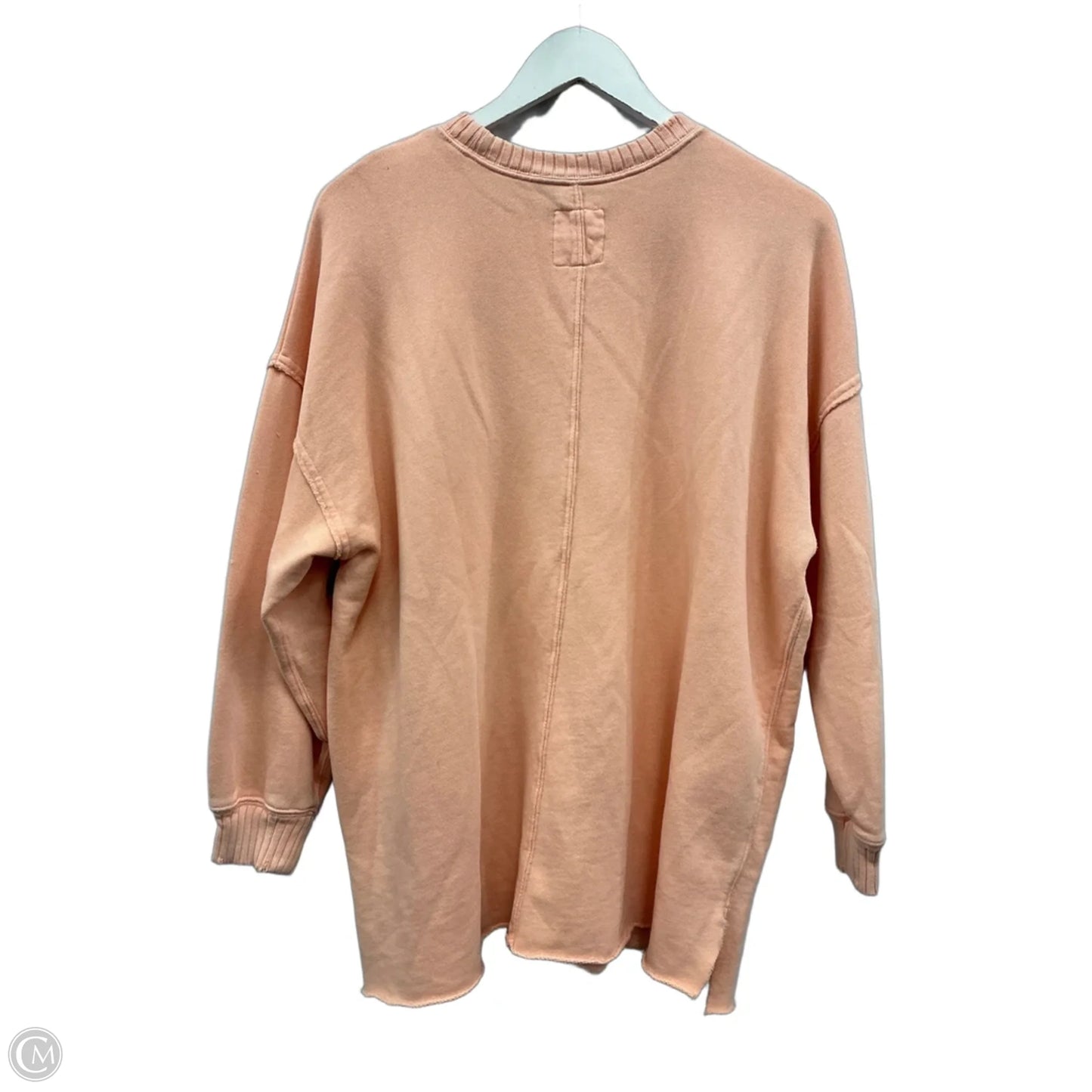 Sweatshirt Crewneck By Aerie In Peach, Size: Xs