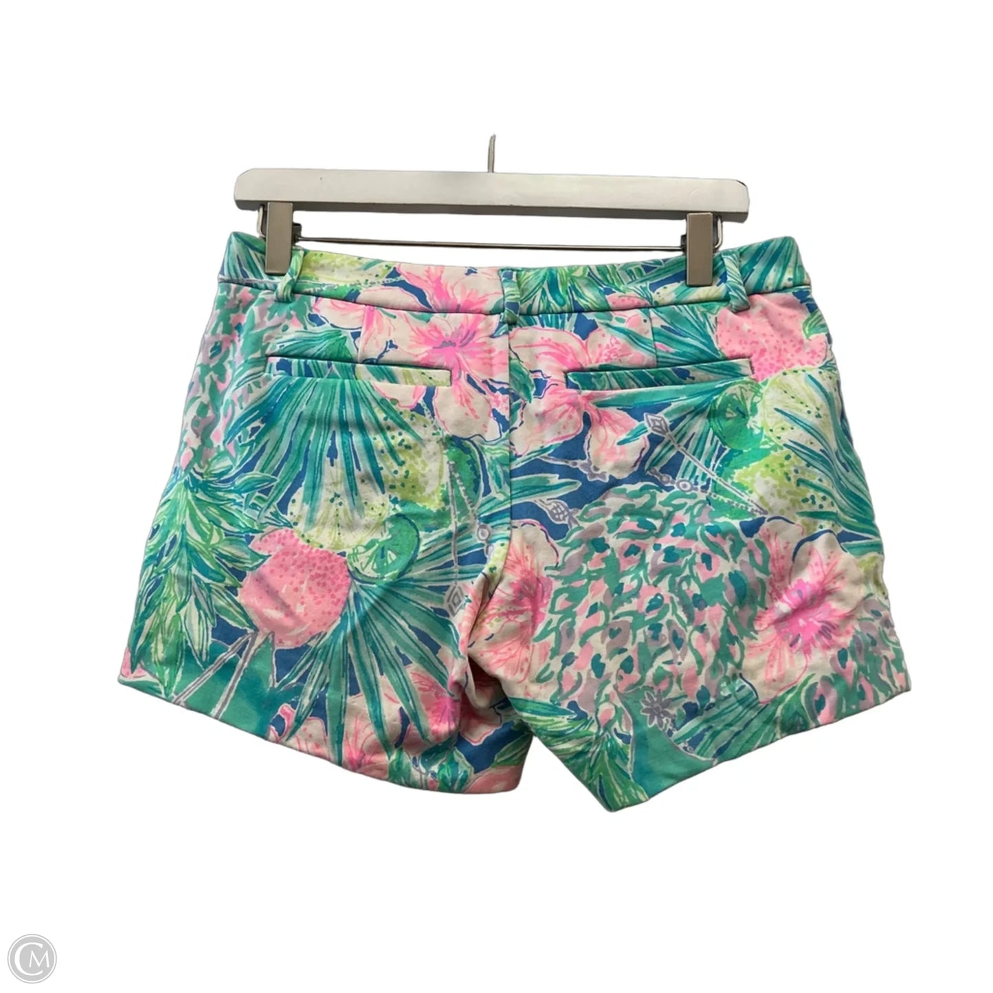Shorts By Lilly Pulitzer In Green & Pink, Size: 2