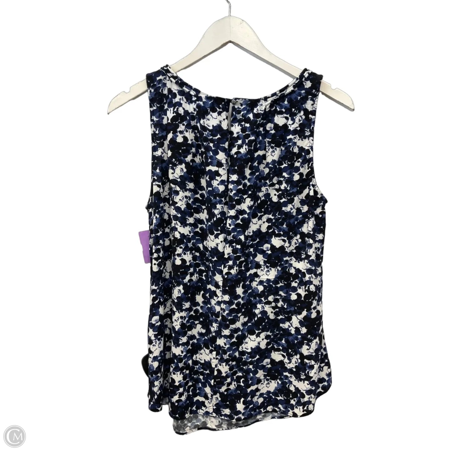 Top Sleeveless By White House Black Market In Blue, Size: M