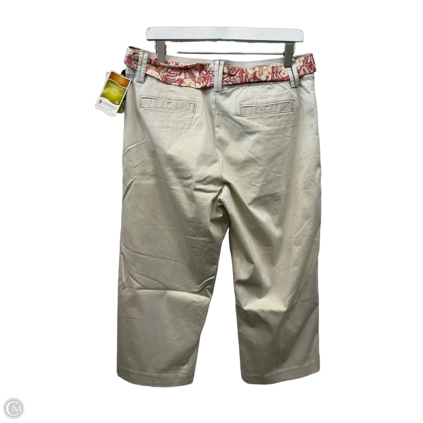 Capris By Lee In Beige, Size: 14