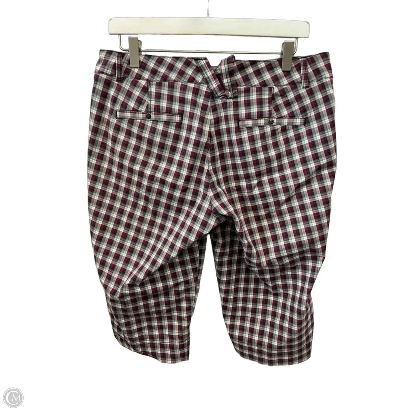 Athletic Capris By Dockers In Purple, Size: S