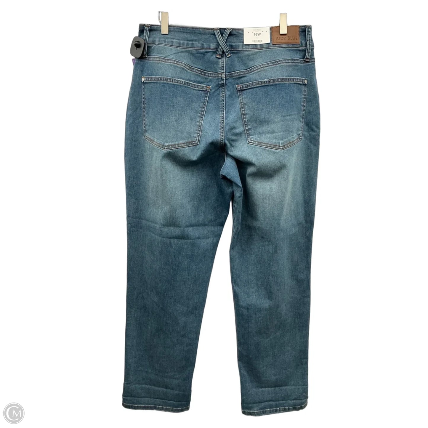 Jeans Boyfriend By Judy Blue In Blue Denim, Size: 16