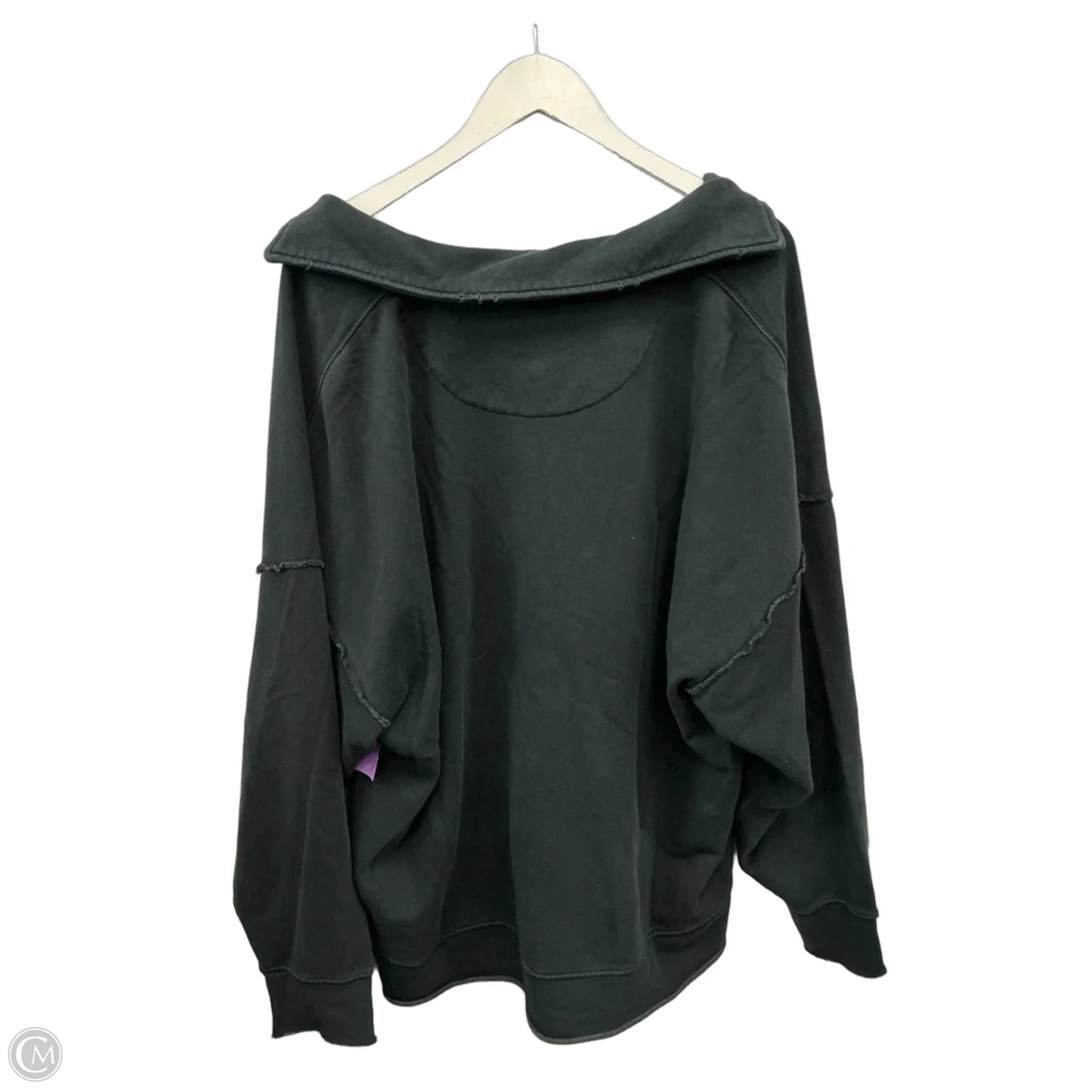 Sweatshirt Collar By Aerie In Grey, Size: Xl