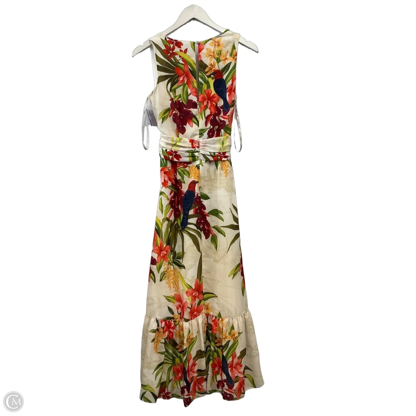 Dress Casual Maxi By Tommy Bahama In Tropical Print, Size: Xs