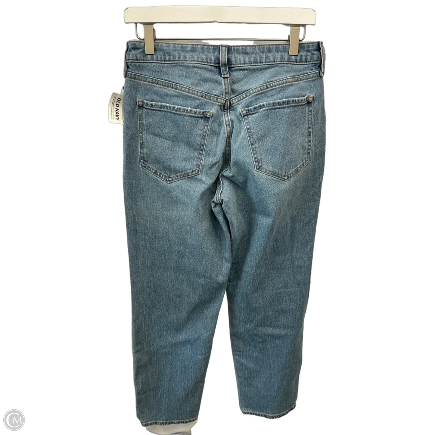Jeans Straight By Old Navy In Blue Denim, Size: 4
