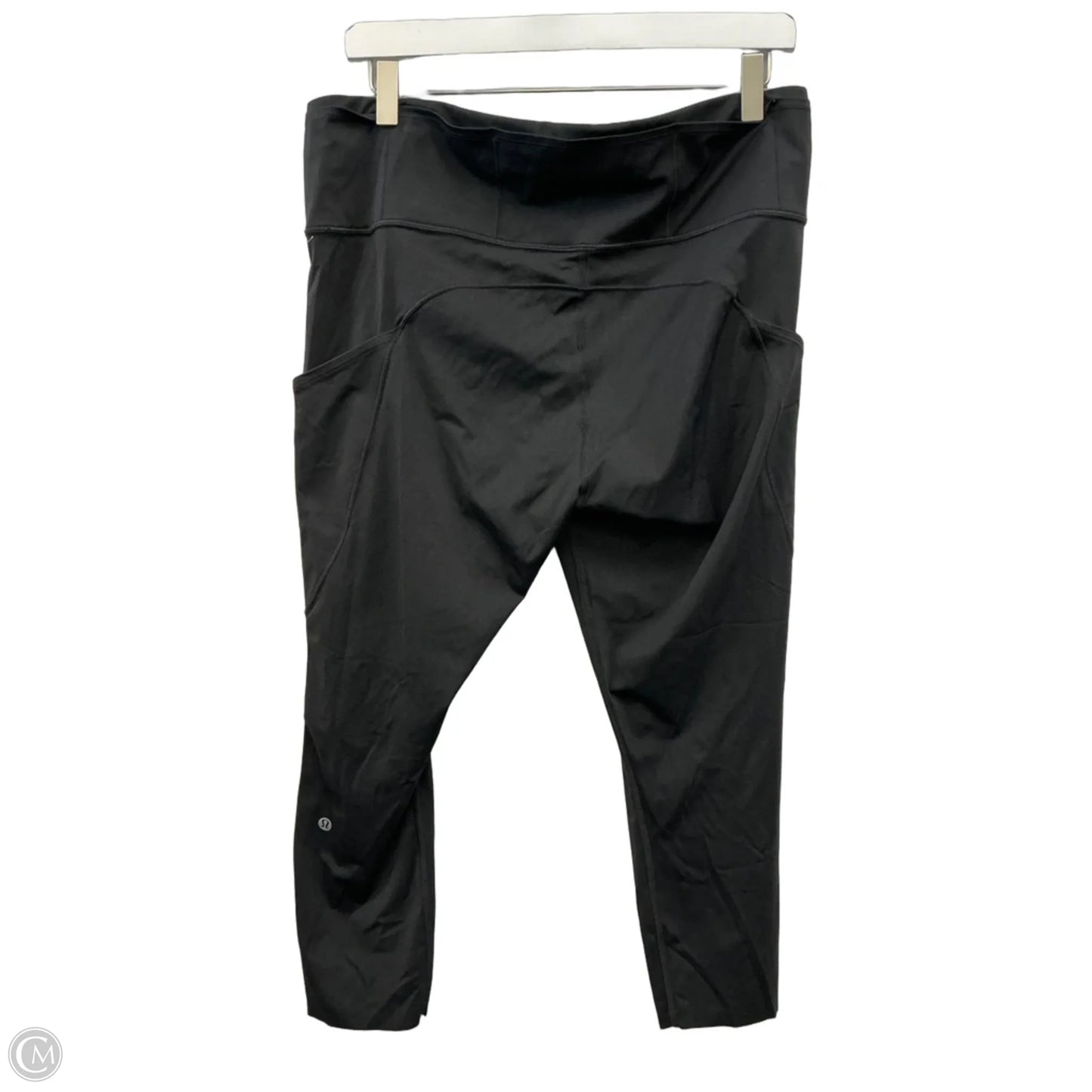 Athletic Leggings By Lululemon In Black, Size: L