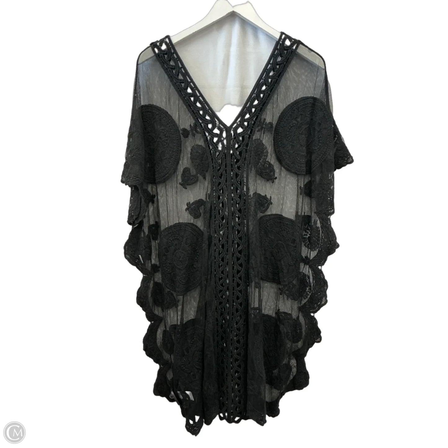 Swimwear Cover-up By Rachel Zoe In Black, Size: Osfm