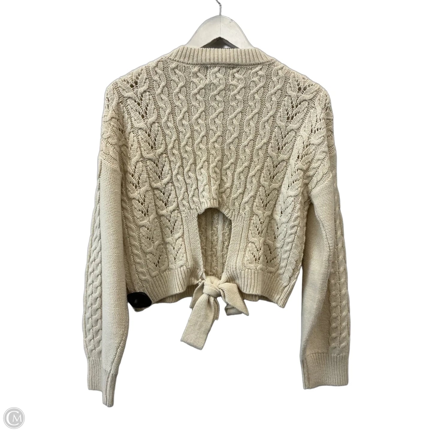 Sweater By Pink Rose In Cream, Size: M
