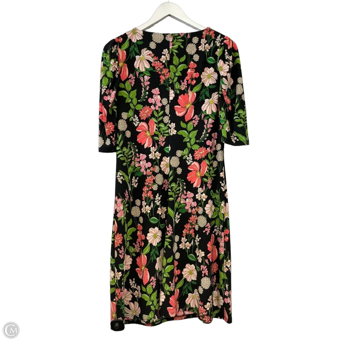 Dress Casual Short By Tommy Hilfiger In Green & Pink, Size: M