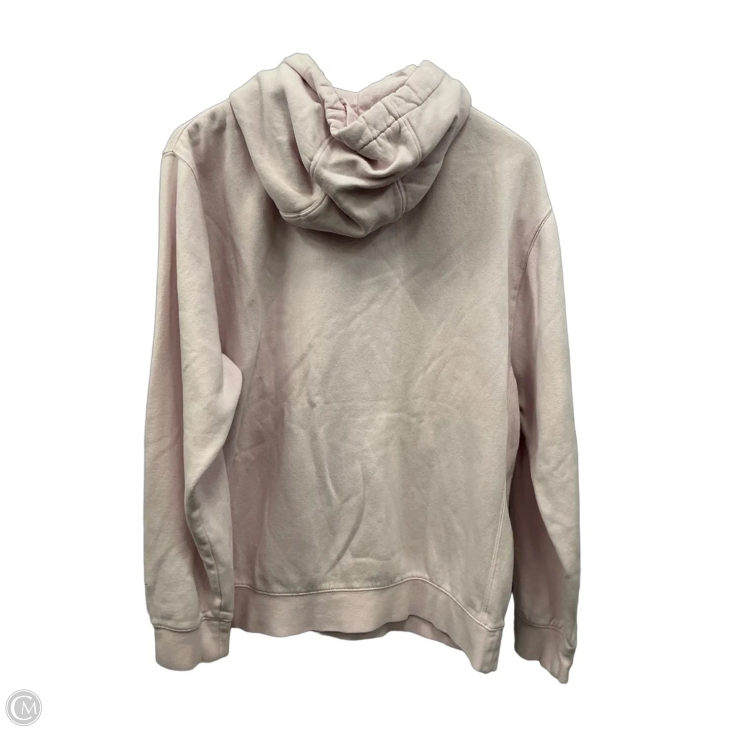 Athletic Sweatshirt Hoodie By Nike Apparel In Pink, Size: L