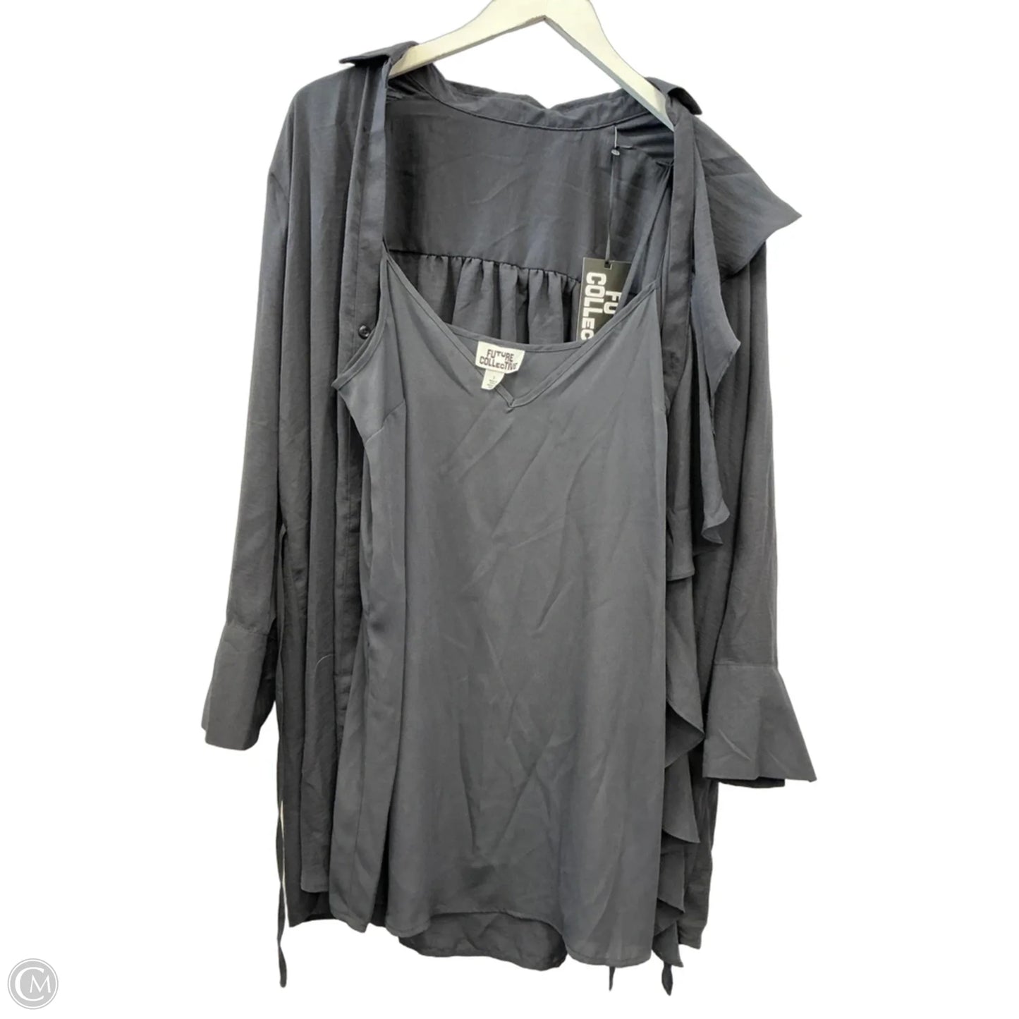 Dress Set 2pc By Future Collective In Grey, Size: S