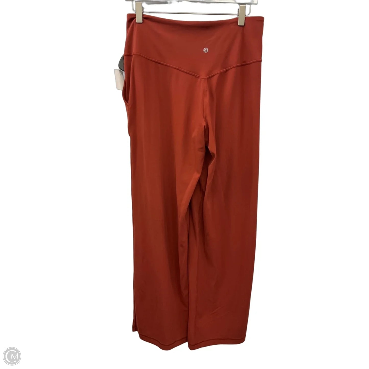 Athletic Pants By Lululemon In Orange, Size: M