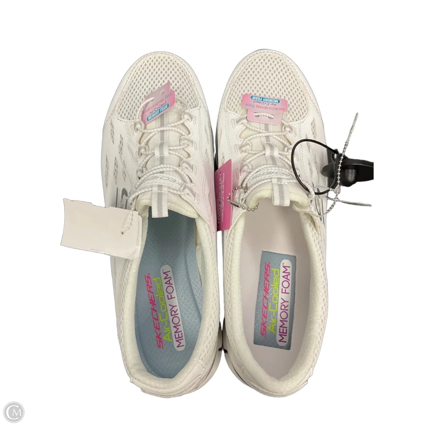 Shoes Athletic By Skechers In White, Size: 11