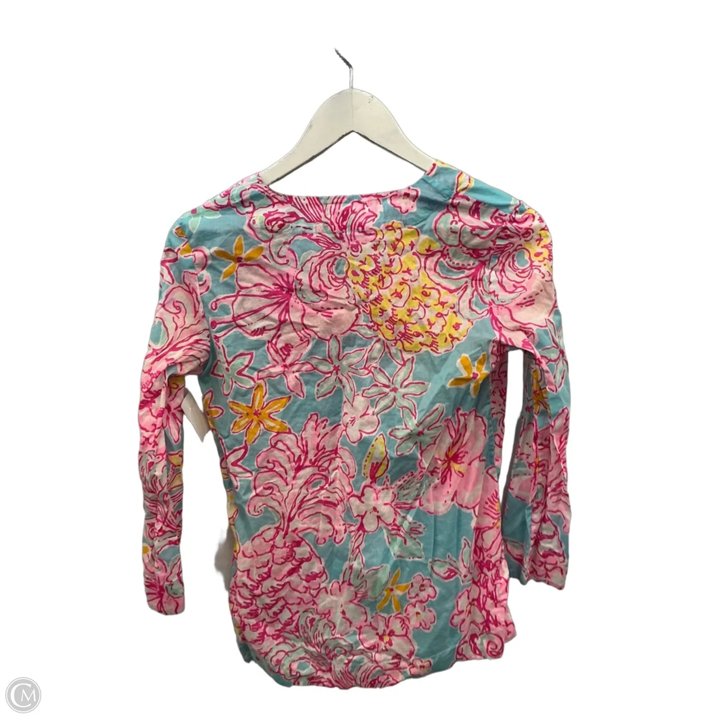 Top Long Sleeve By Lilly Pulitzer In Pink, Size: Xs