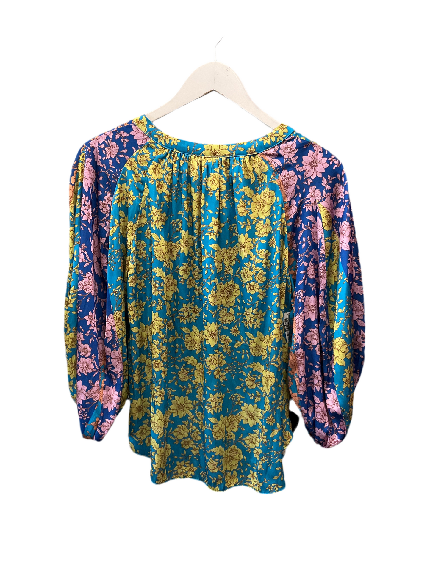 Top 3/4 Sleeve By Current Air In Multi, Size:Xs