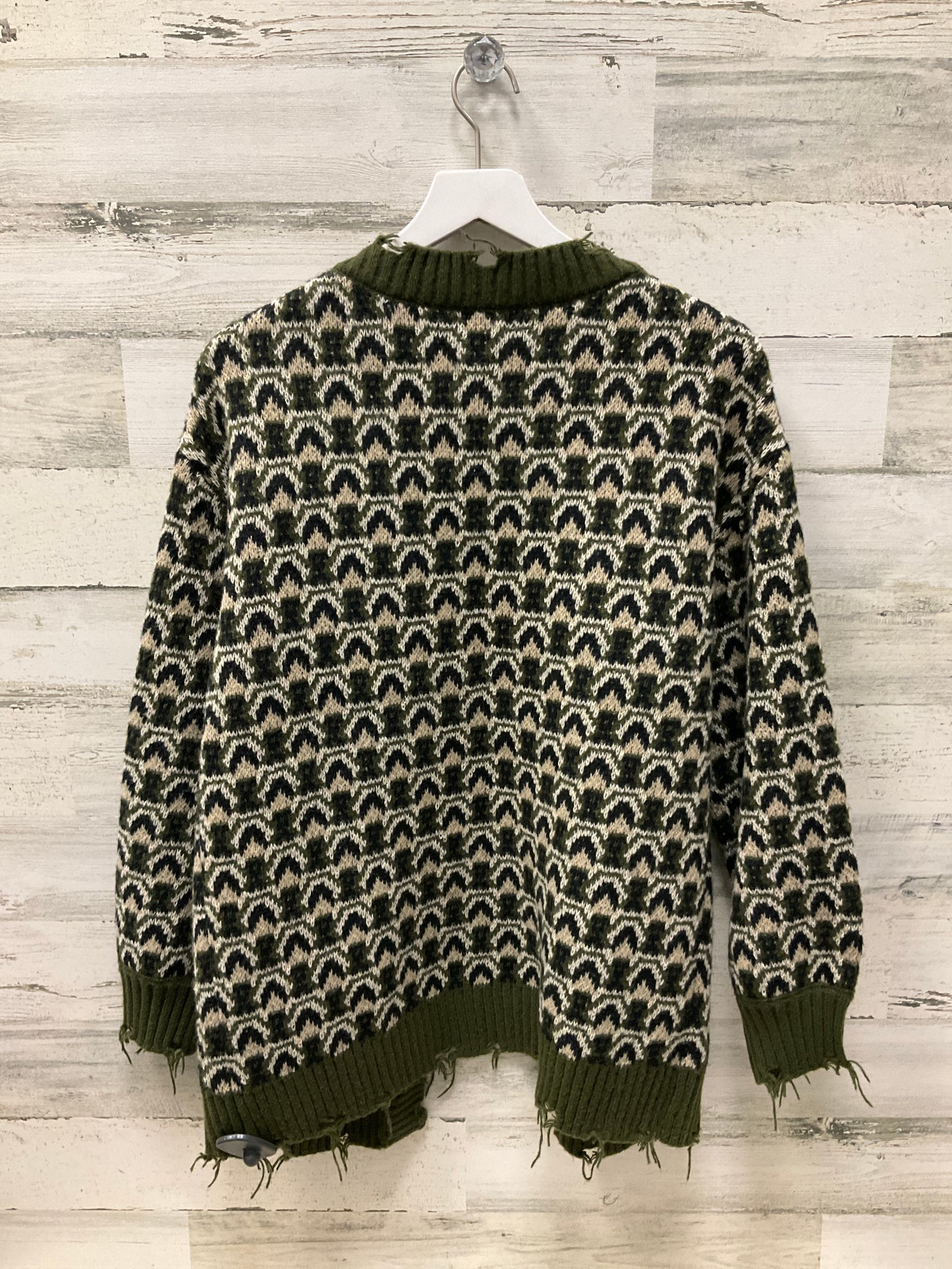 Sweater Cardigan By Bke Size: M
