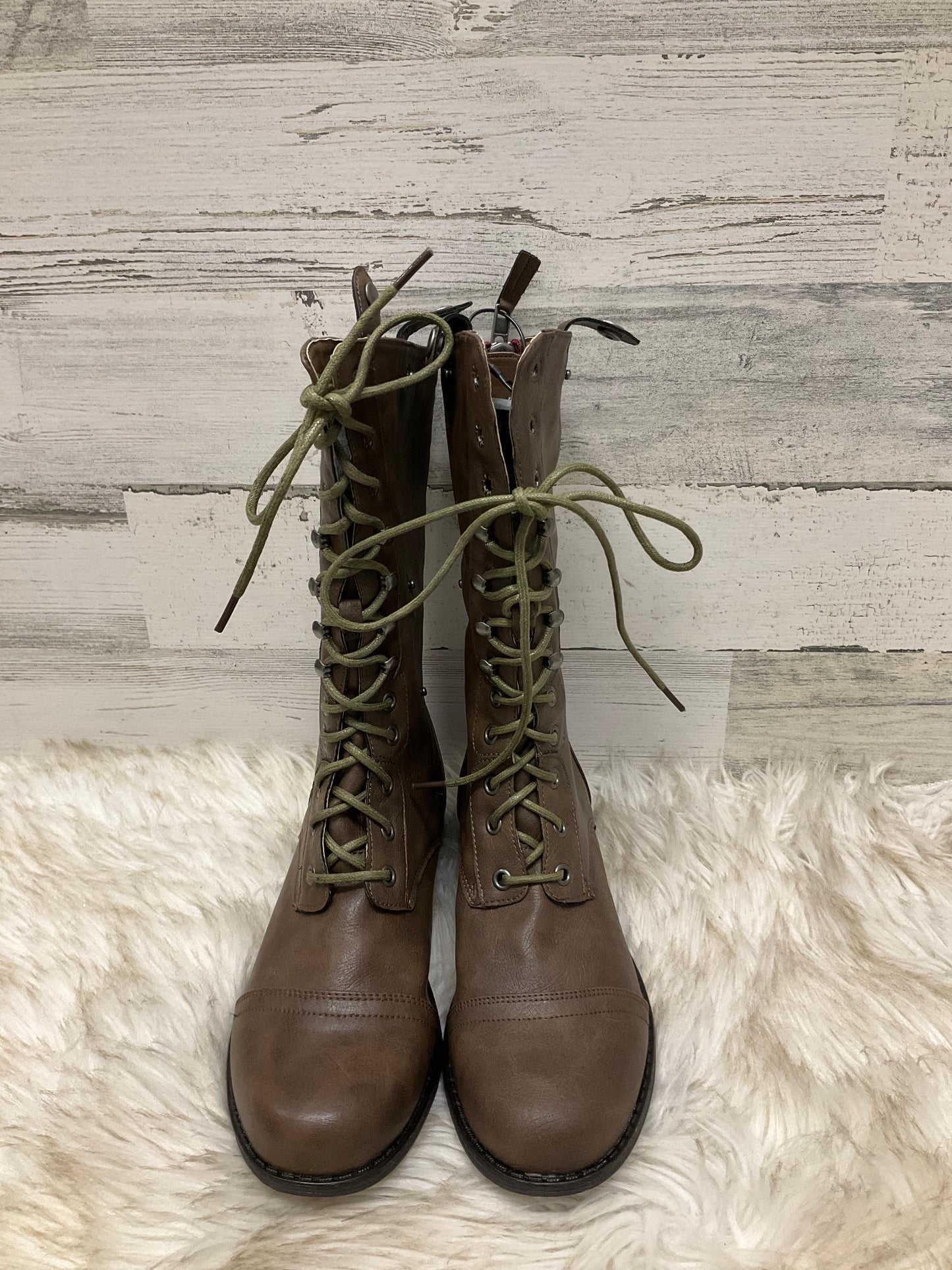 Boots Mid-calf Flats By Madden Girl Size: 8.5