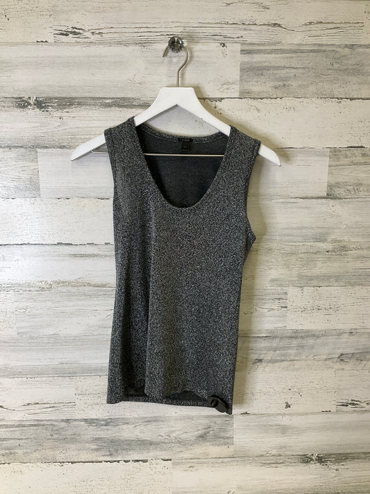 Top Sleeveless By J. Crew In Silver, Size: Xs