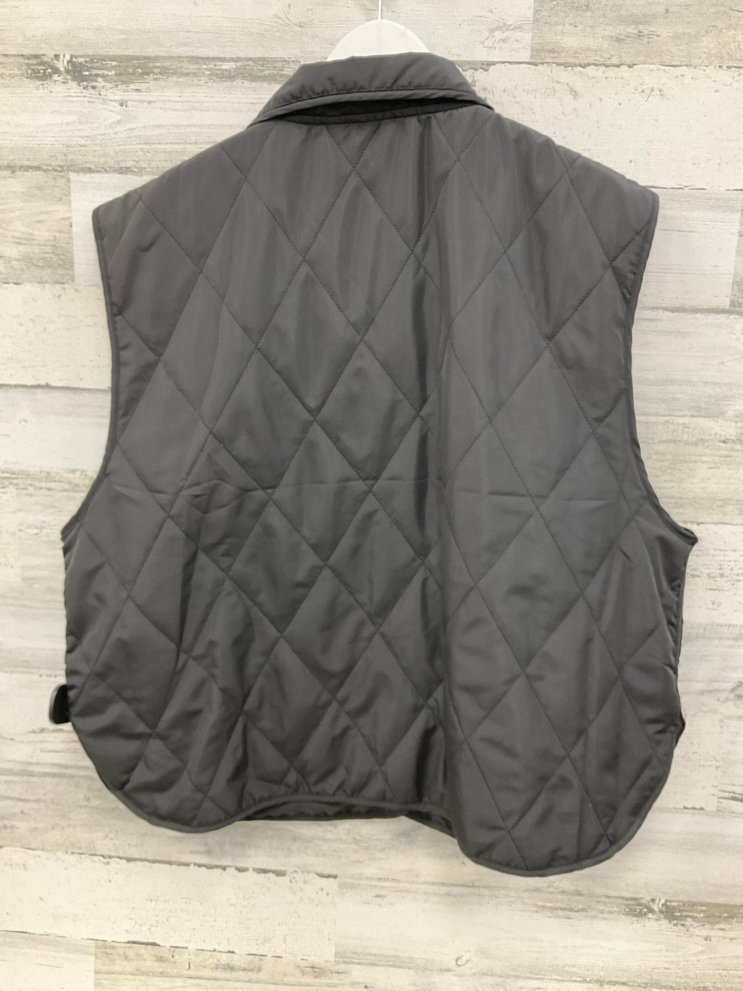 Vest Puffer & Quilted By Haptics In Black, Size: 3x