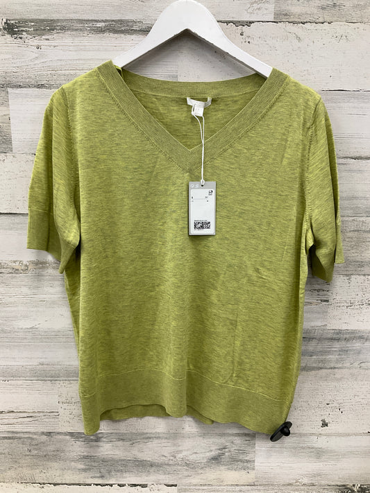 Top Short Sleeve By Cos In Green, Size: M