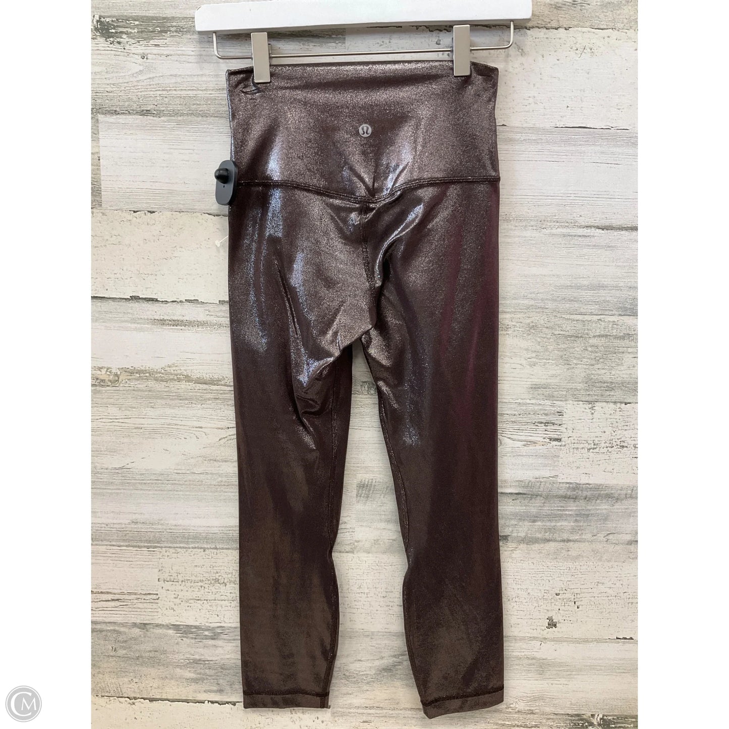 Athletic Leggings Capris By Lululemon In Brown, Size: S