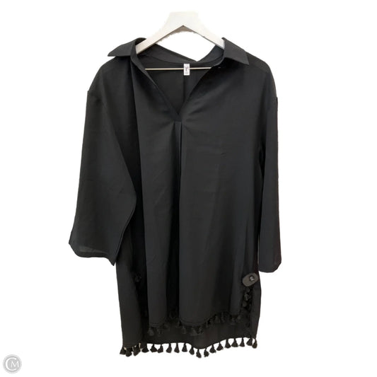 Swimwear Cover-up By Cmf In Black, Size: L