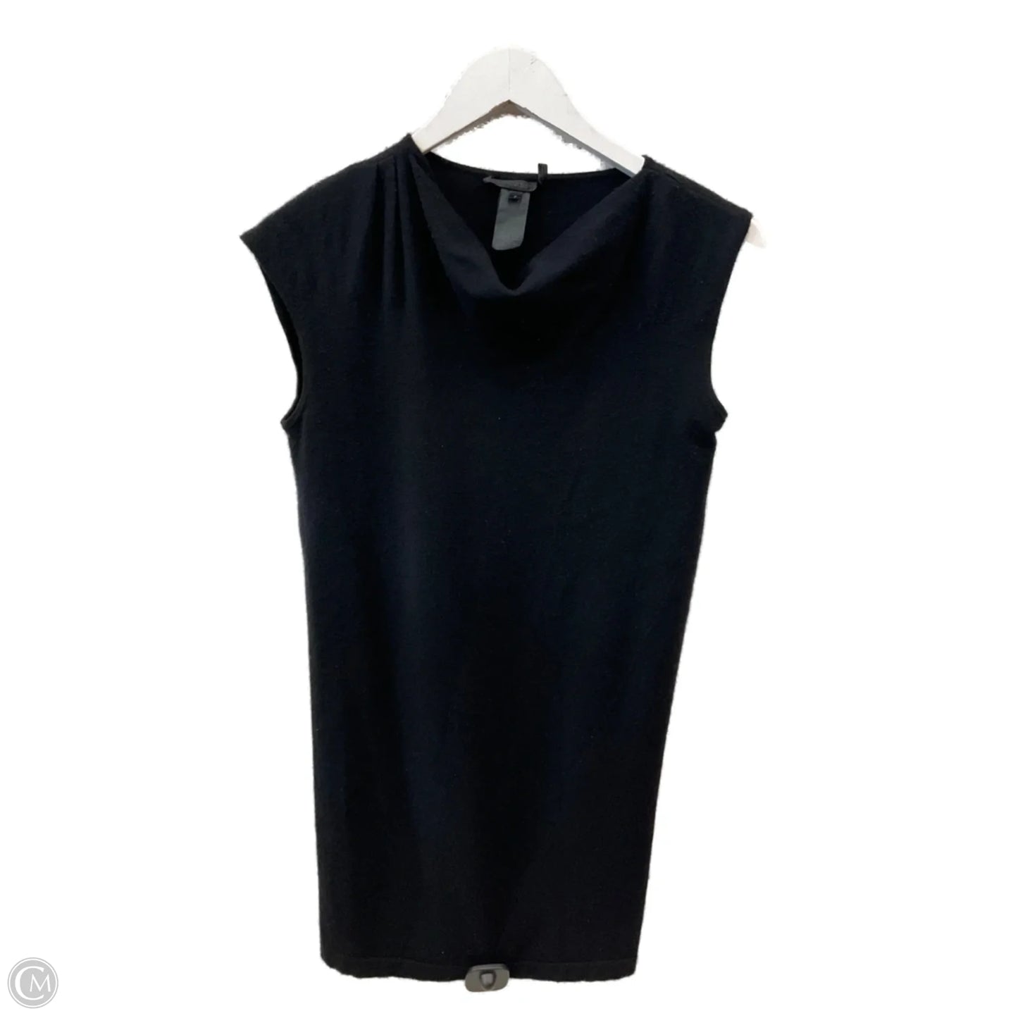 Top Sleeveless By Donna Karan In Black, Size: S