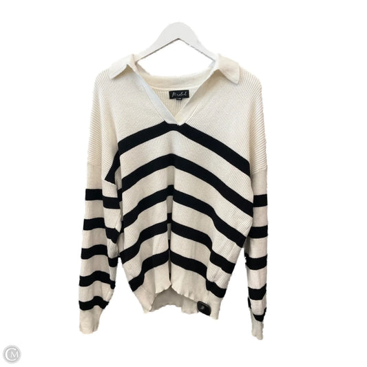 Sweater By Marled In White, Size: 1x