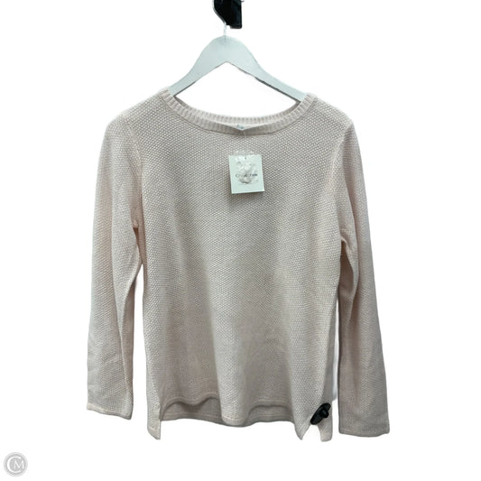 Sweater By Croft And Barrow In Pink, Size: M