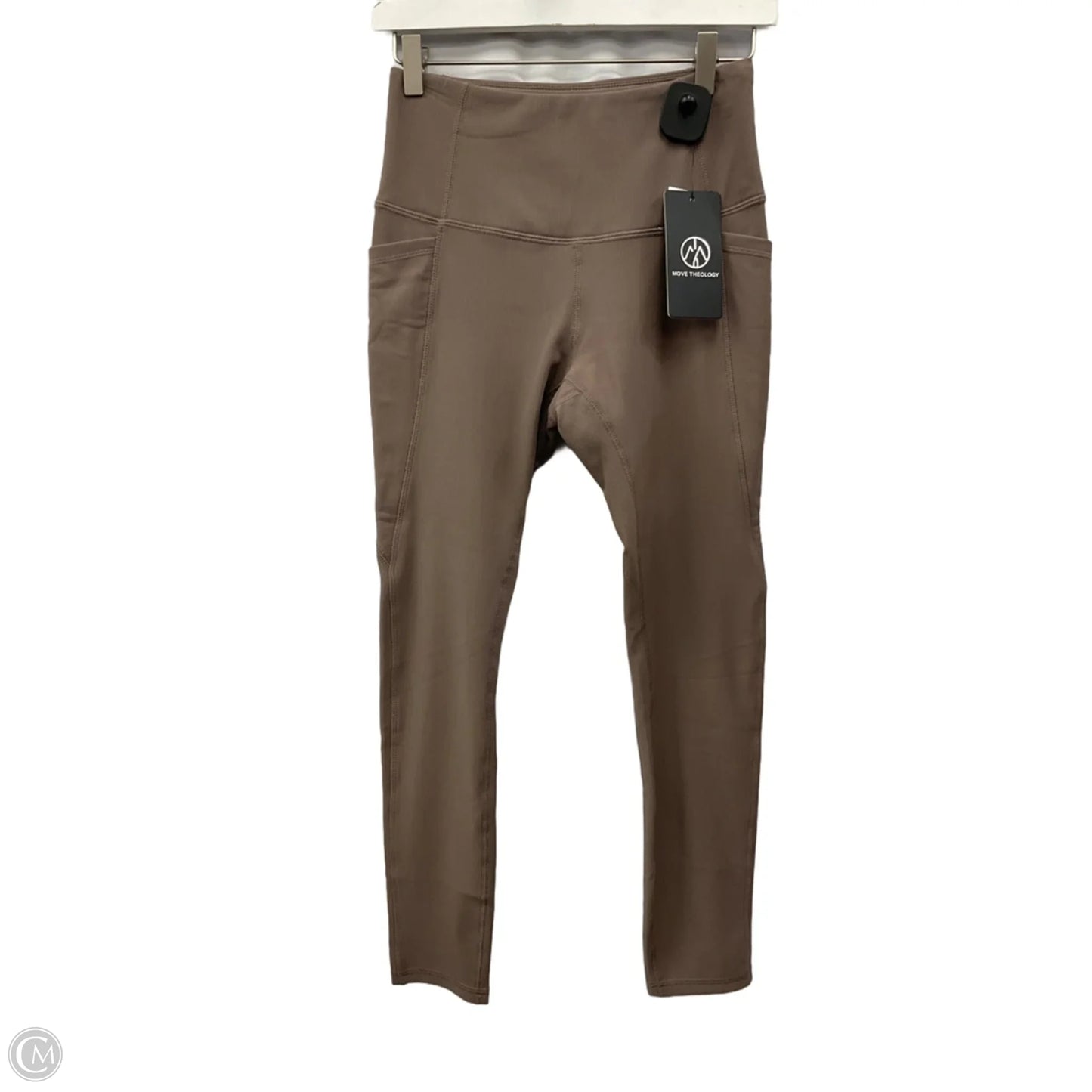 Athletic Leggings By Move Theology In Brown, Size: M