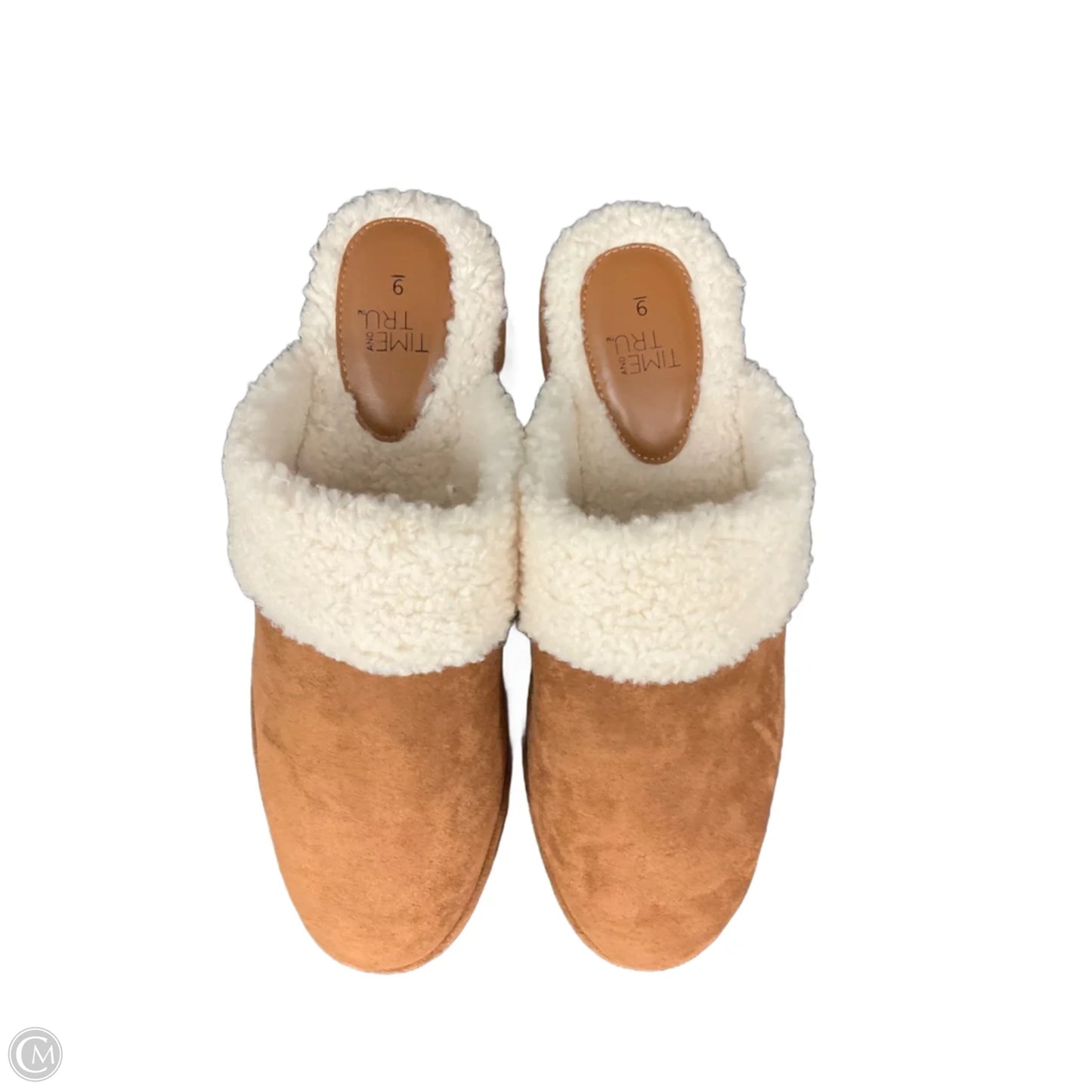 Shoes Heels Platform By Time And Tru In Brown, Size: 9