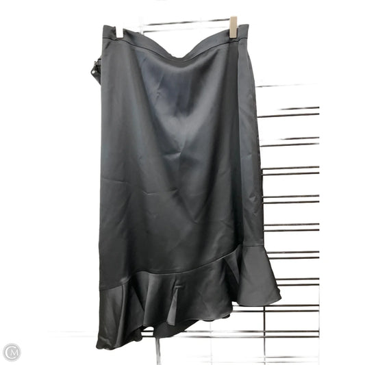 Skirt Midi By Alfani In Black, Size: 12