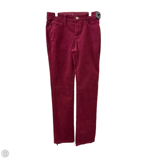 Pants Corduroy By St Johns Bay In Maroon, Size: 4
