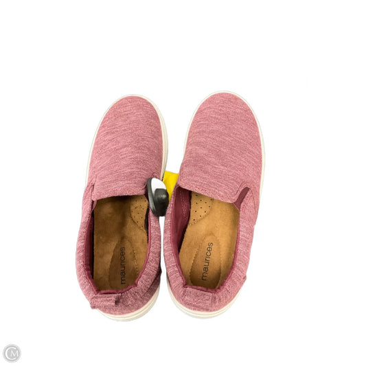 Shoes Sneakers By Maurices In Maroon, Size: 8