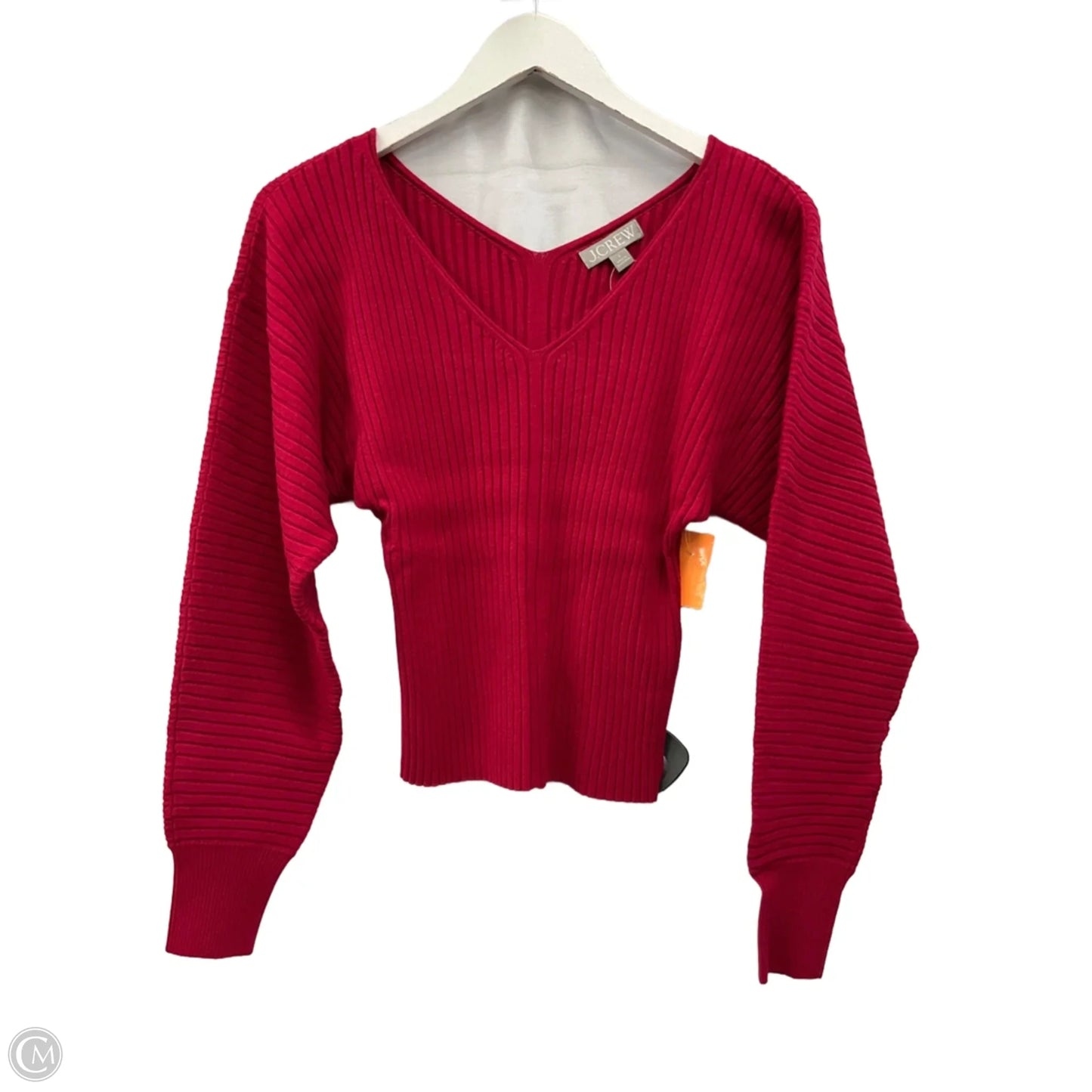 Top Long Sleeve By J. Crew In Red, Size: S