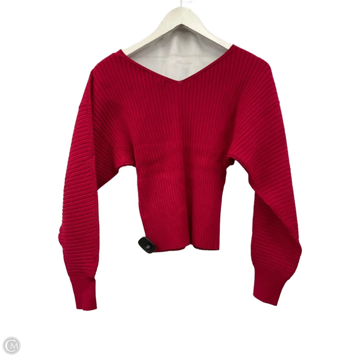 Top Long Sleeve By J. Crew In Red, Size: S