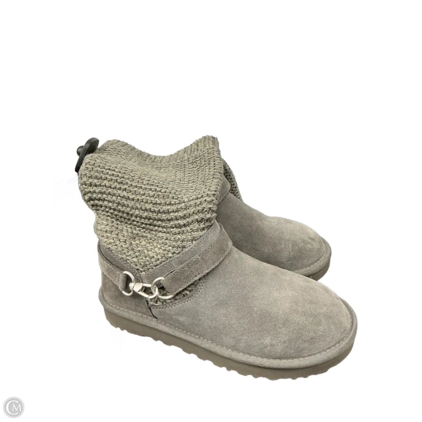 Boots Designer By Ugg In Grey, Size: 6