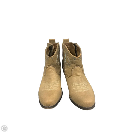 Boots Western By Clothes Mentor In Brown, Size: 8.5
