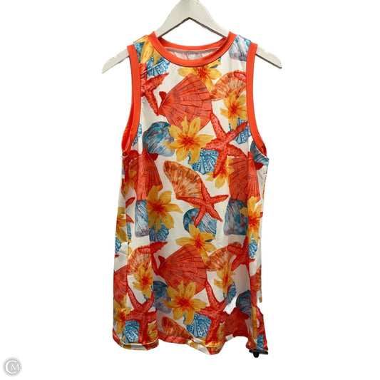 Dress Casual Short By Shein In Orange, Size: L