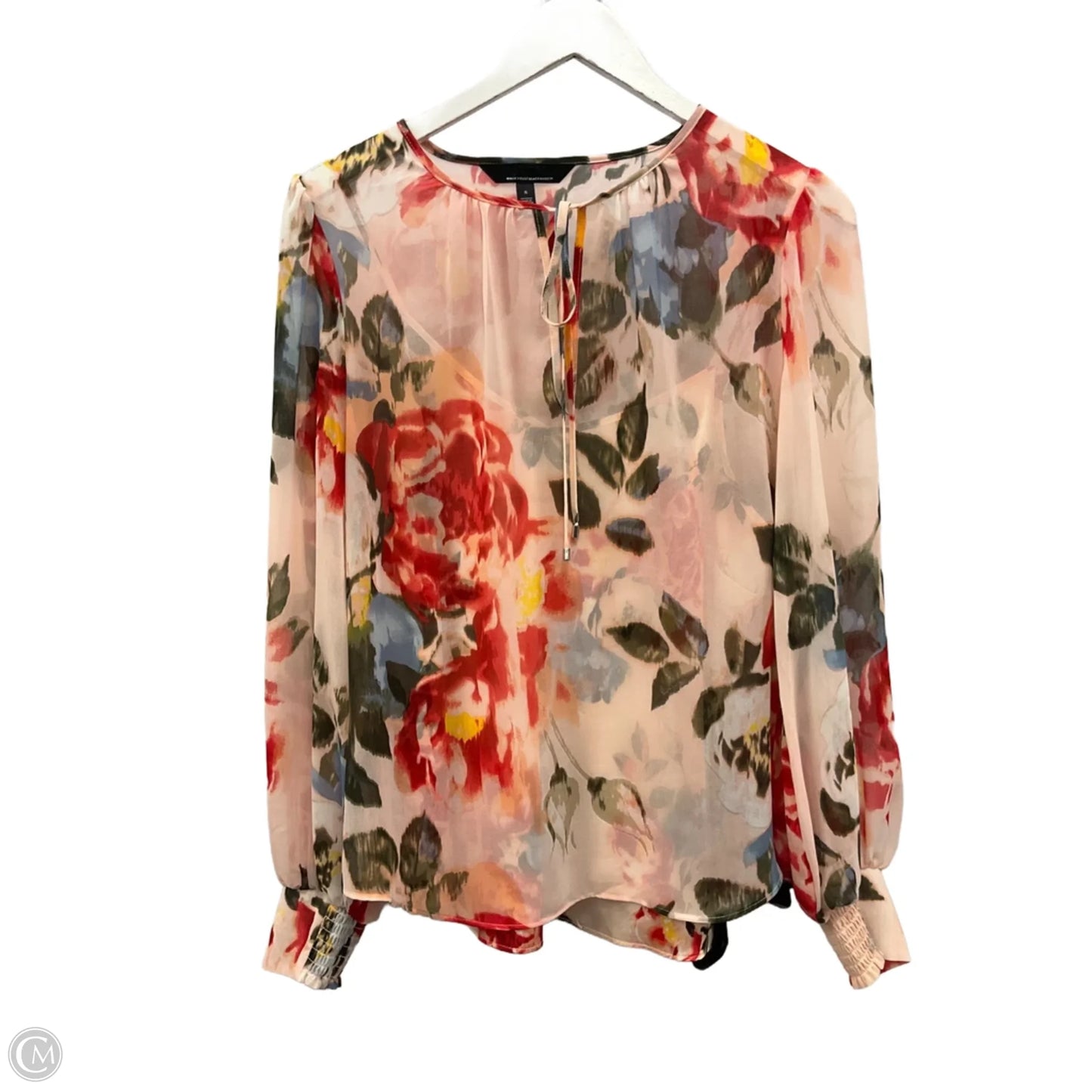 Top 2pc Long Sleeve By White House Black Market In Pink, Size: S