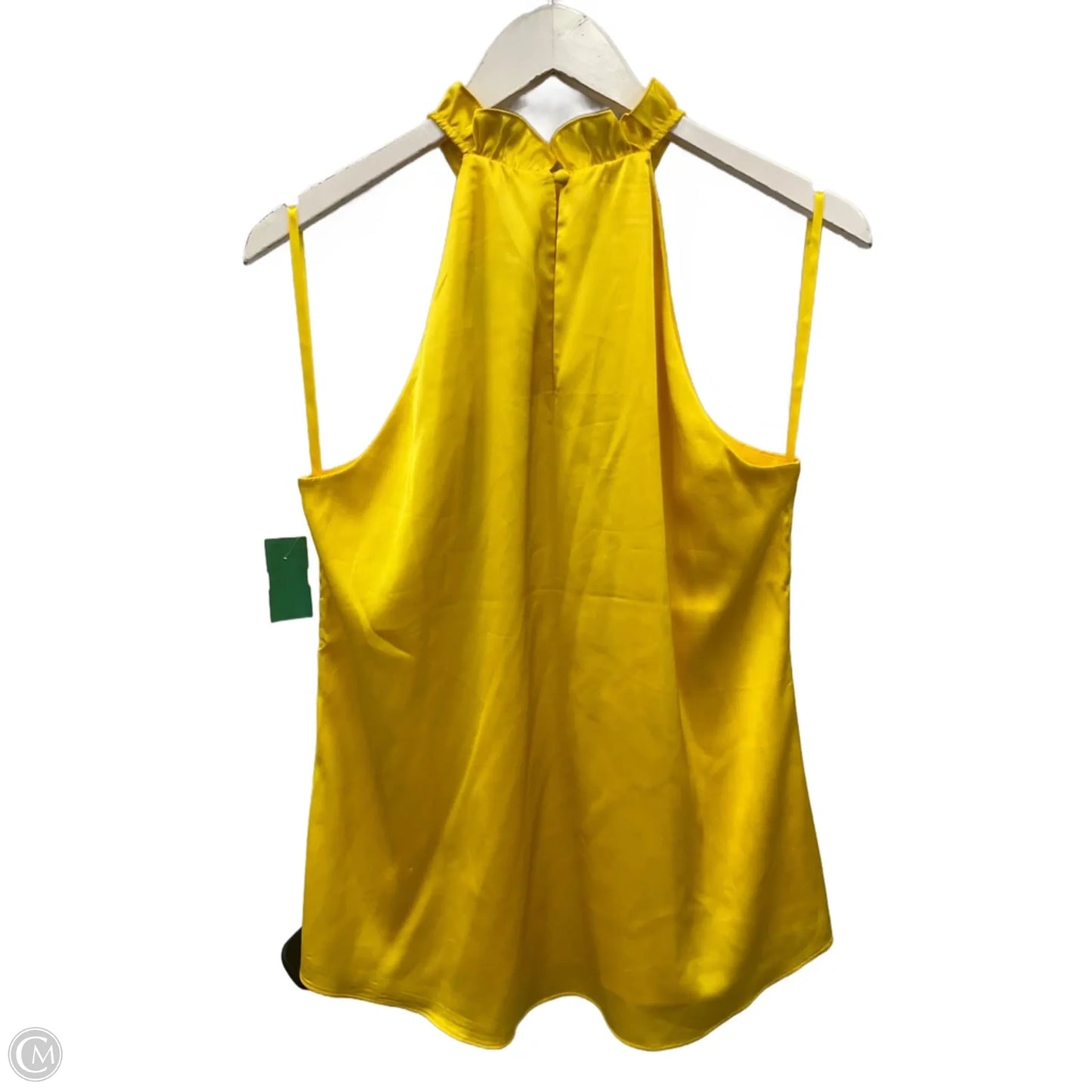 Top Sleeveless By White House Black Market In Yellow, Size: S