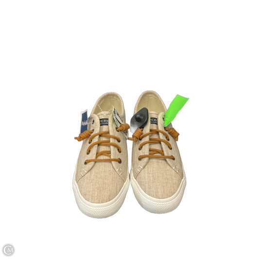 Shoes Sneakers By Sperry In Beige, Size: 8.5