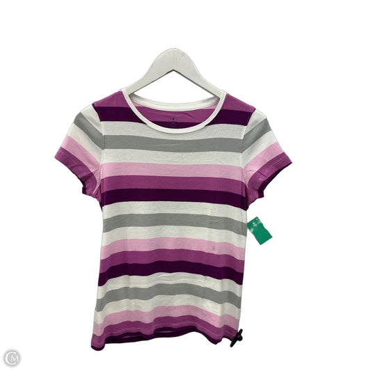 Top Short Sleeve By St Johns Bay In Purple, Size: Sp