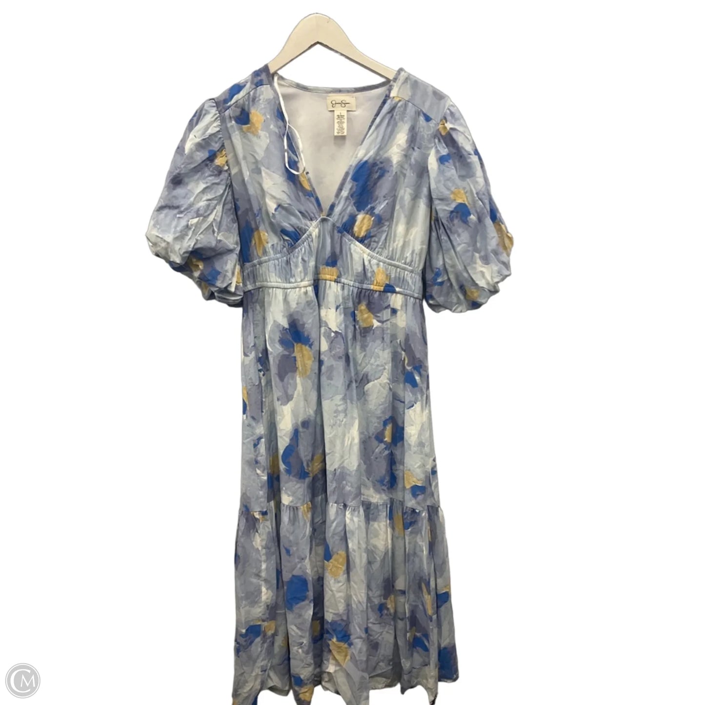 Dress Casual Short By Jessica Simpson In Blue, Size: L